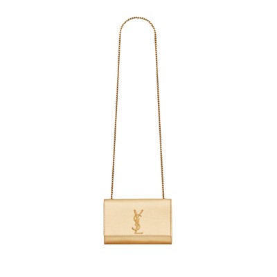 YSL KATE SMALL IN METALLIC LEATHER 469390AAAKT8030 (20*12.5*5cm)